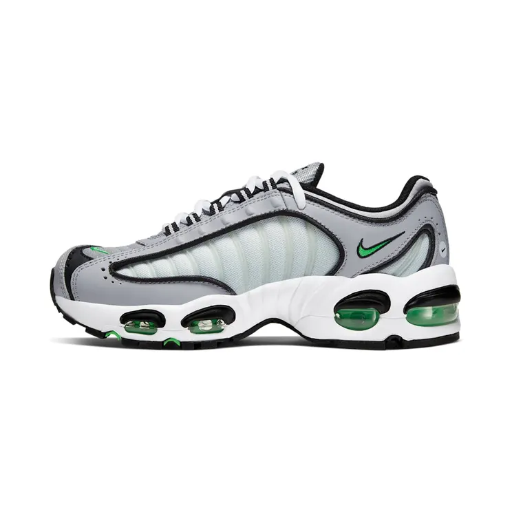 Nike Air Max Tailwind 4 GS ‘Wolf Grey Green Spark’ “Wolf Grey / White / Black / Green Spark” (BQ9810-006)