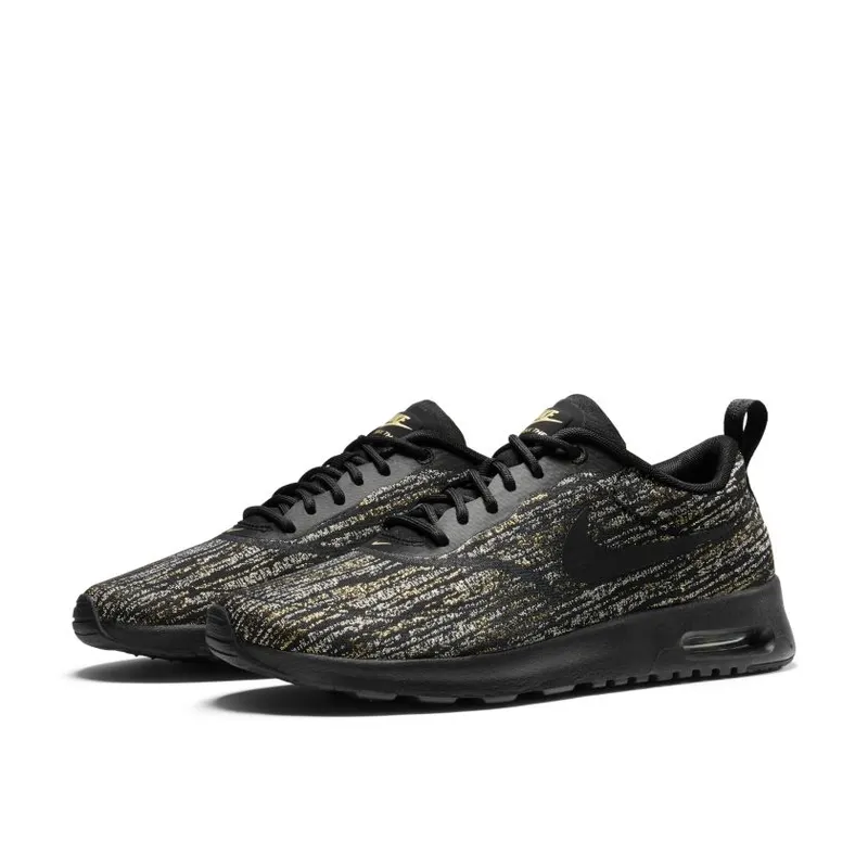 Nike Air Max Thea Jcrd Blacl Metallic Gold Sail (W) Blacl/Metallic Gold/Sail (654170-002)