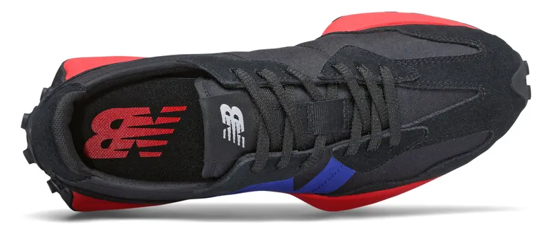 New Balance 327 Black Blue Red Black/Blue-Red (MS327CPB)