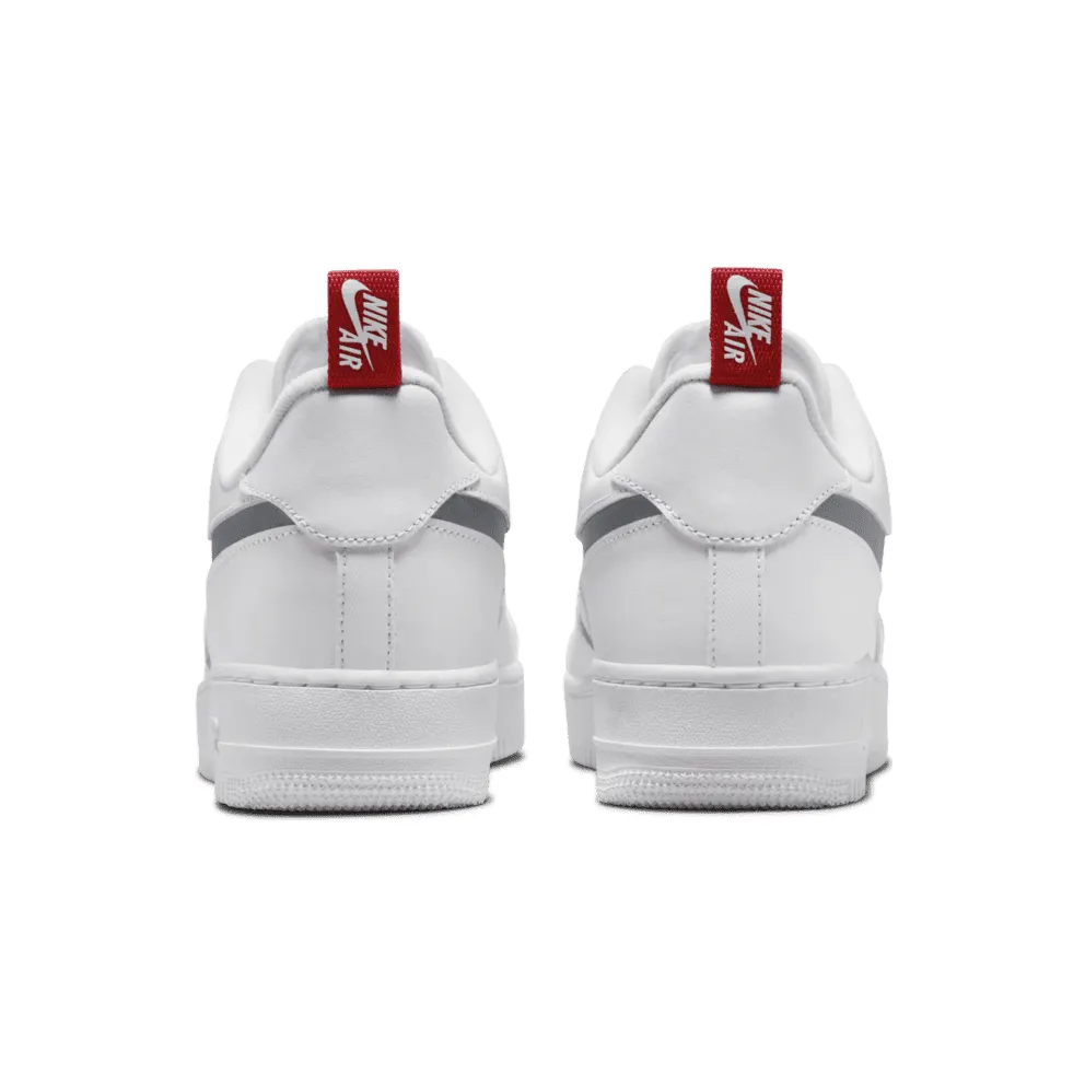 Nike Air Force 1 Low Reflective Swoosh White University Red (DO6709-100)