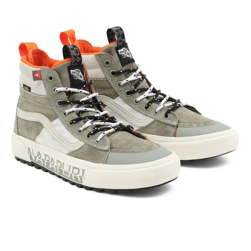 Vans Vans X Napapijri Sk8-hi Mte-2 Shoenen Green (VN0A5HZZ8S8)