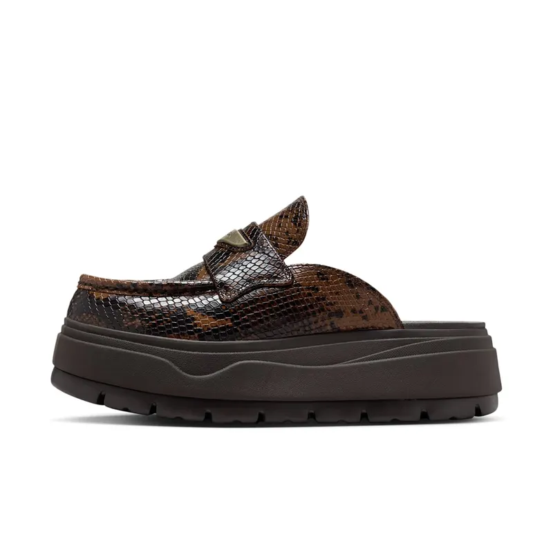 Jordan Mule Croc Velvet Brown (IB1497-200)