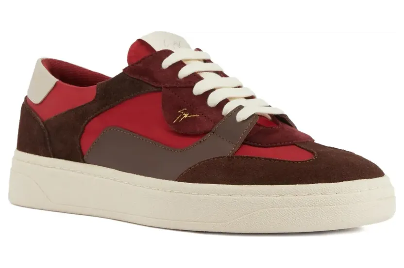 Giuseppe Zanotti GZ94 sneakers met suède vlakken – Rood (RU50018005)
