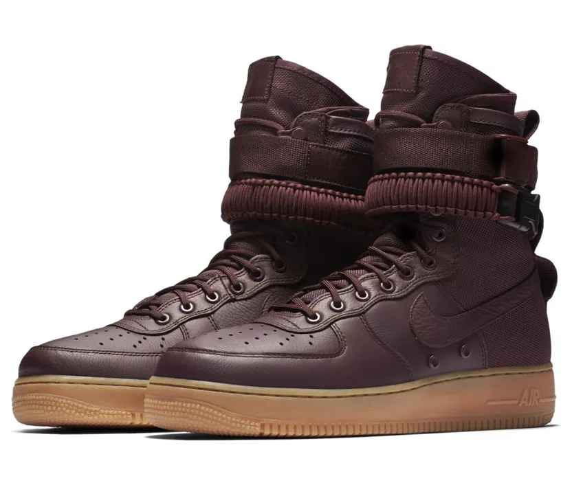 Nike SF Air Force 1 High Deep Burgundy