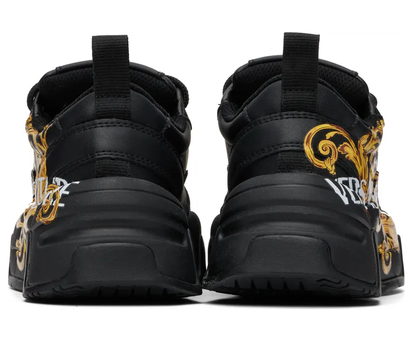 Versace Jeans Couture White & Gold Stargaze Sneakers (E73VA3SF4EZP013) (2)