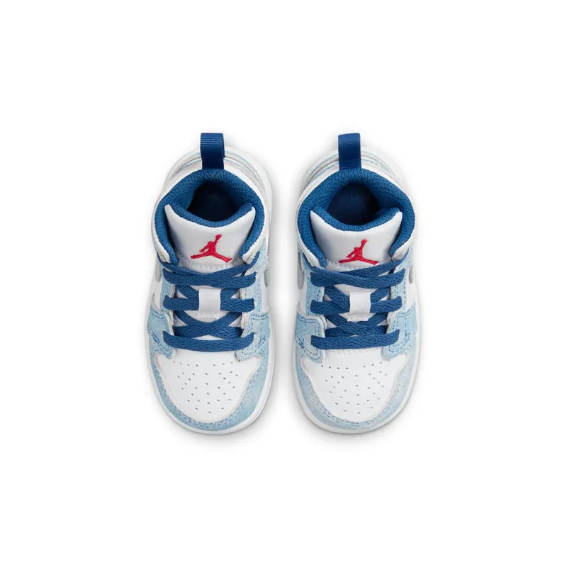 Jordan 1 Mid SE Baby/Toddler Blue (DR6236-401)