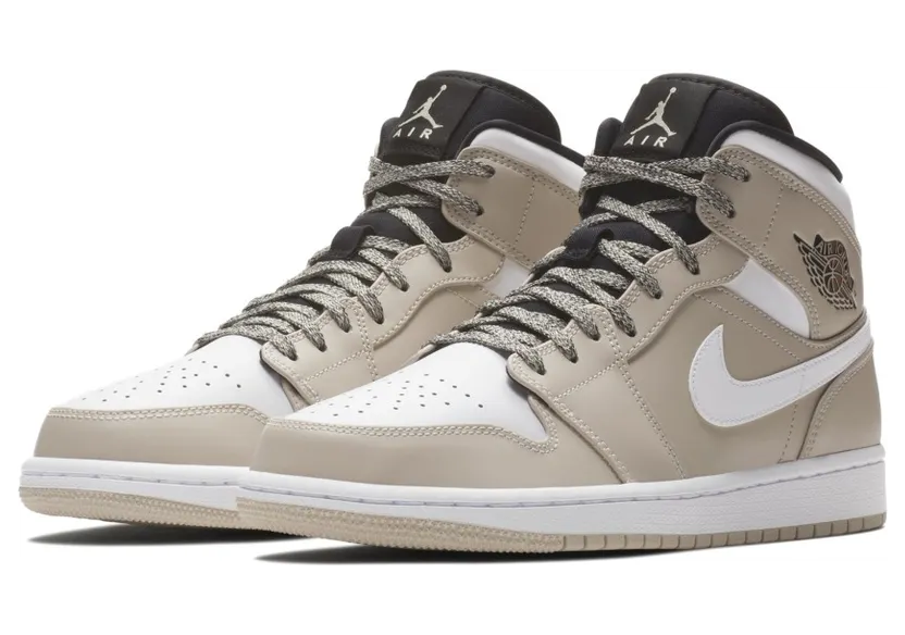 Air Jordan 1 Mid Desert Sand (554724-047)