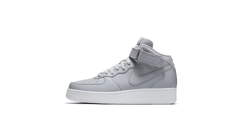 Nike Air Force 1 Mid Wolf Grey White (2007) Wolf Grey/Wolf Grey-White (315123-046)