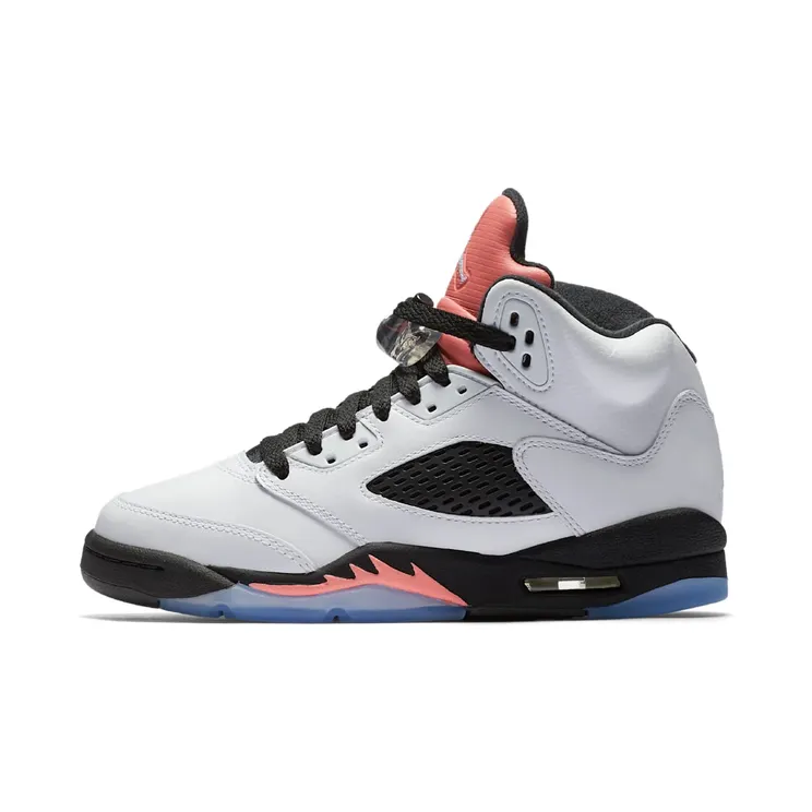 Air Jordan 5 Retro’Sunblush’ GS White/Black-Sunblush (440892-115)