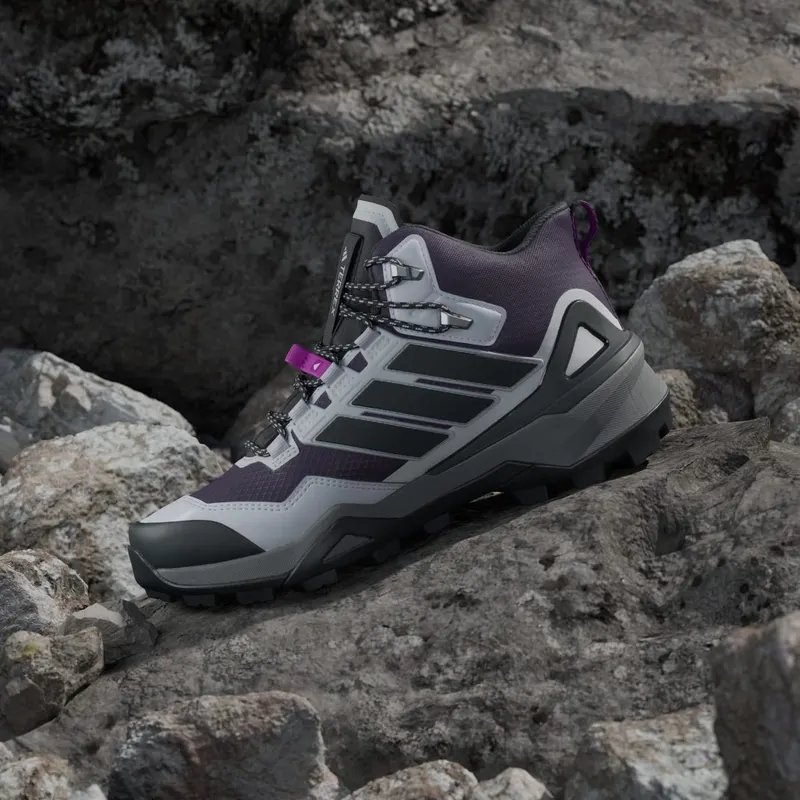 Adidas Terrex Skychaser Mid GORE-TEX Hiking Aurora Plum / Carbon / Purple Burst (JQ9928)