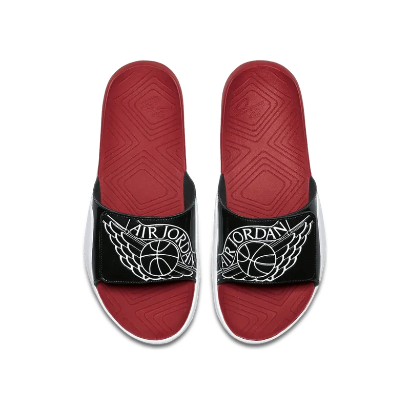 Jordan Hydro 7 Black White Gym Red Black/White-Gym Red (AA2517-001)