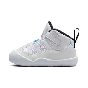 Jordan 11 Retro Crib Bootie TD “White / Black / Legend Blue” (CI6165-104)