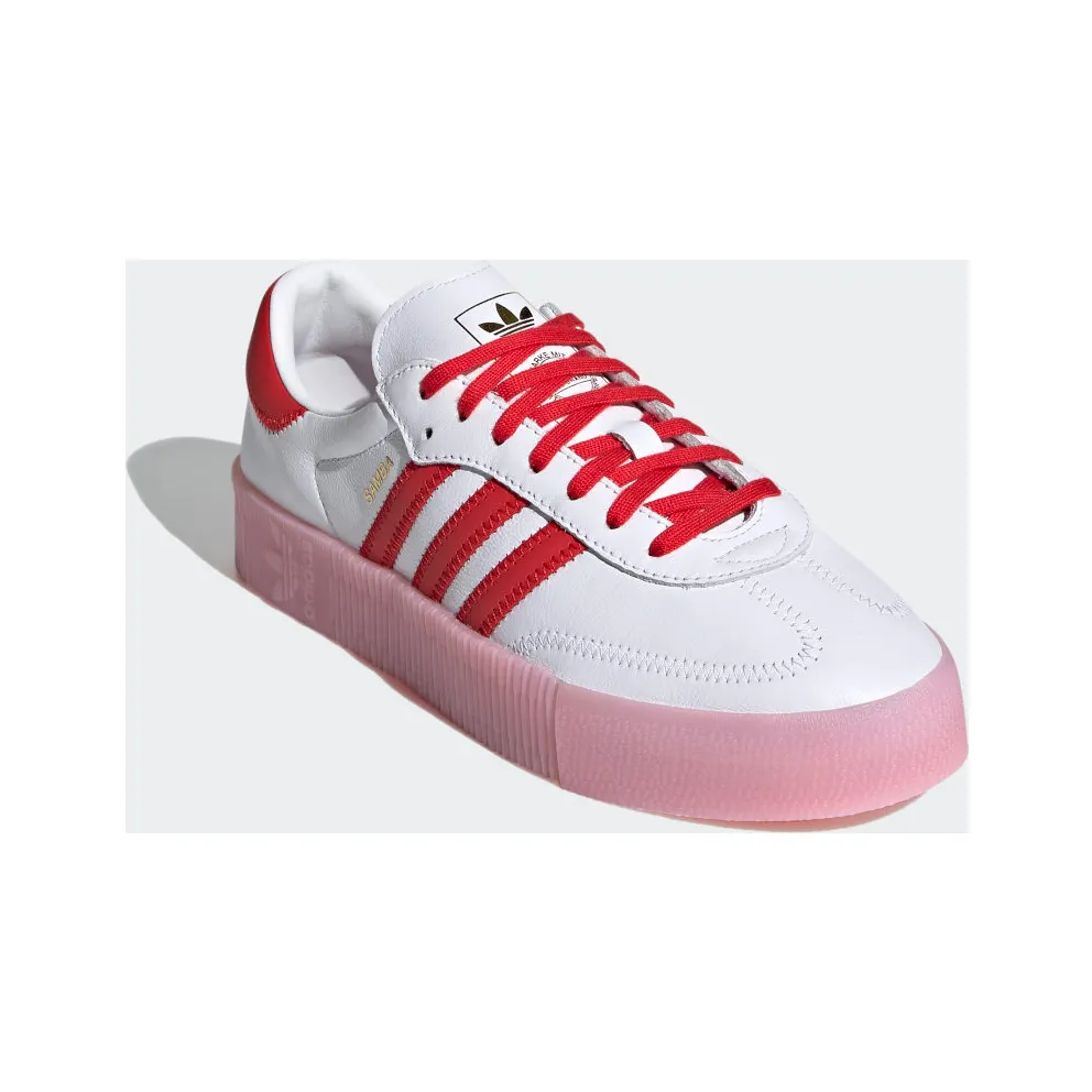 adidas SAMBAROSE Cloud White / Vivid Red / True Pink (FX6269)
