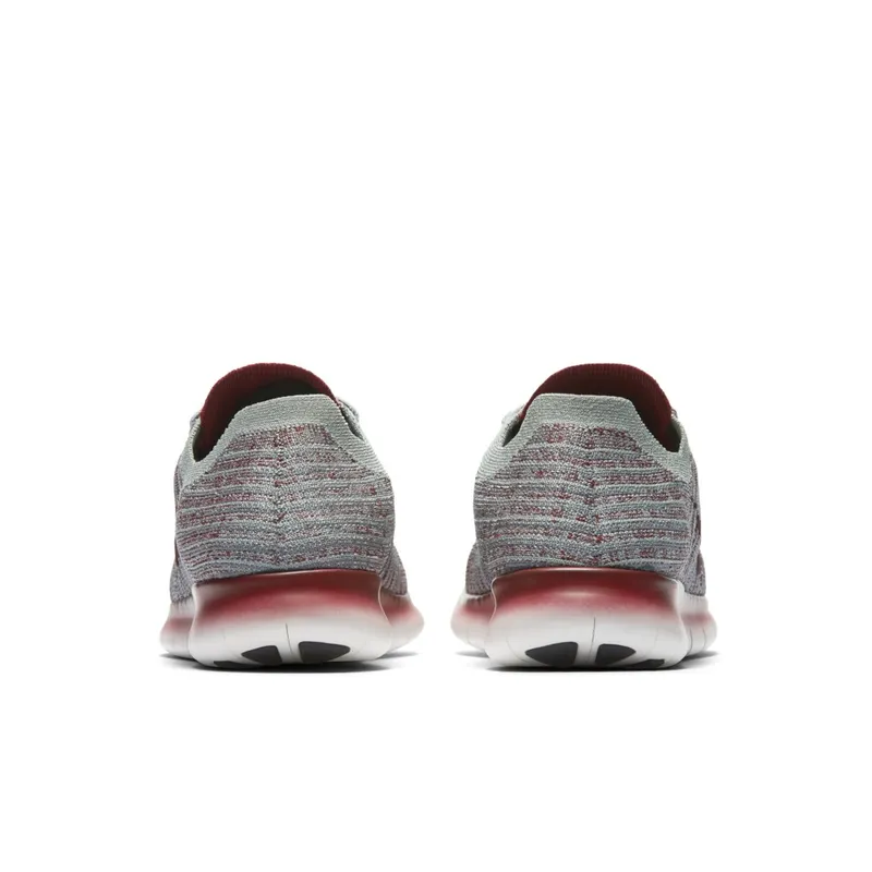 Nike Womens x Gyakusou Lab Free RN Flyknit Grey Red (2016) (844101-006)