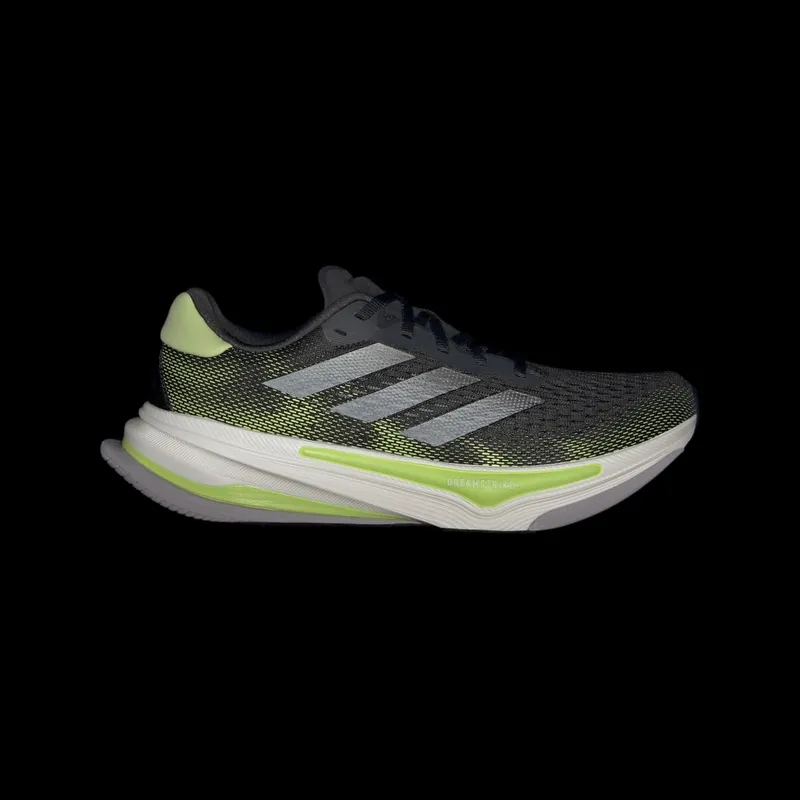 Adidas Supernova Prima Running Shoes Carbon / Iron Metallic / Pulse Lime (IH8634)