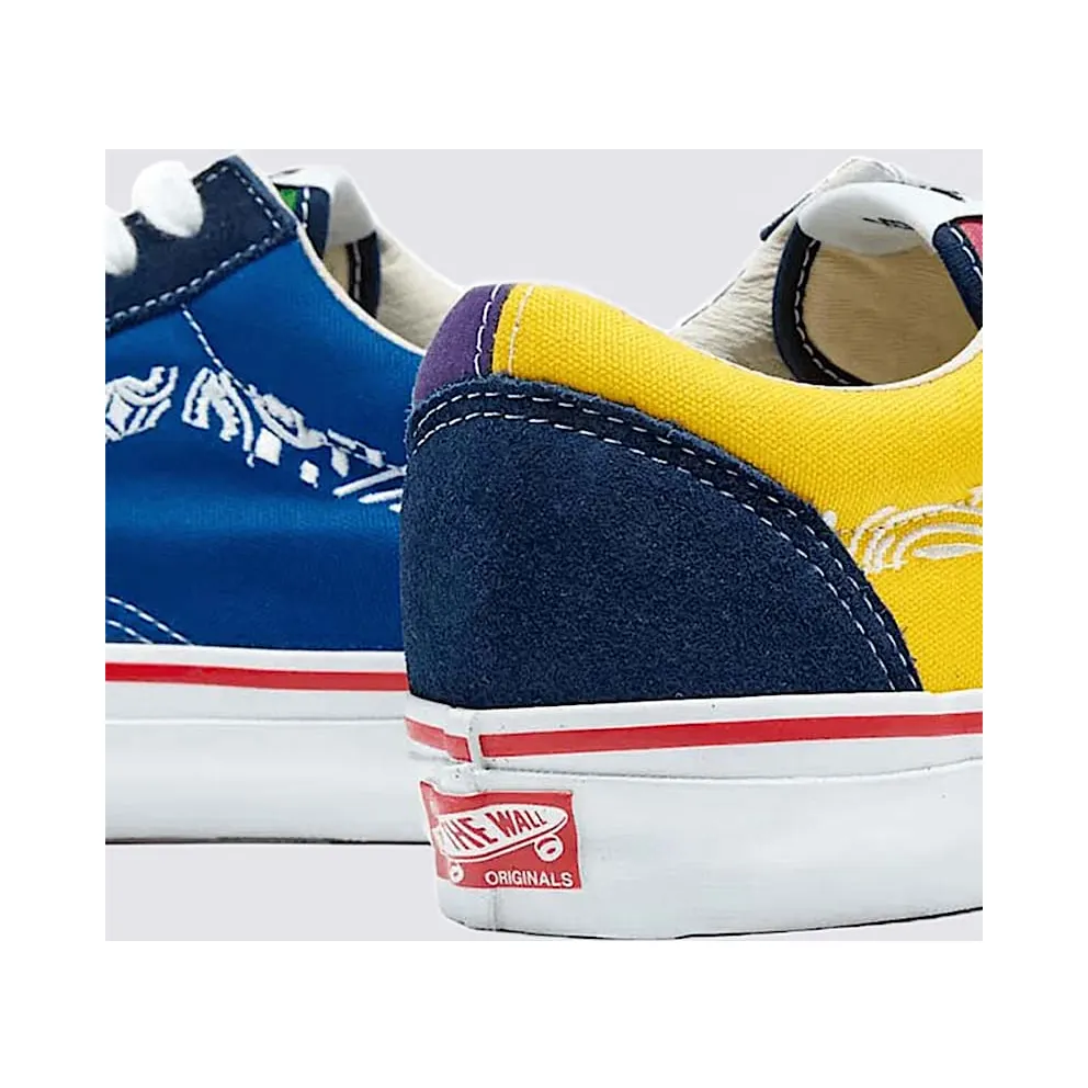 Vans Blue & Yellow Bedwin & The Heartbreakers Edition OG Old Skool LX (VN0A4P3X9VM)