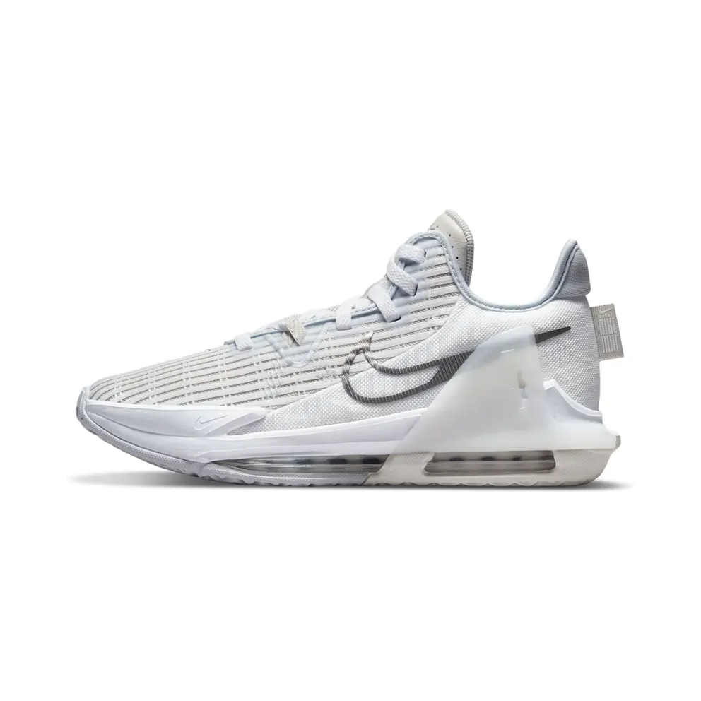 Nike LeBron Witness 6 Summit White Metallic Pewter (CZ4052-102)