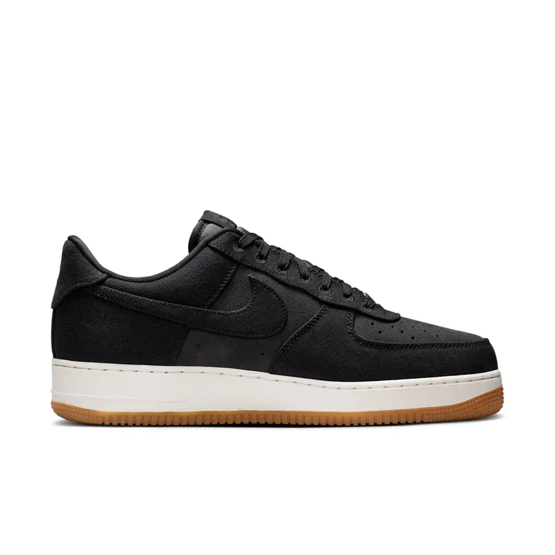 Nike Air Force 1 Low ’07 LV8 “Black Canvas” (IR0951-002)