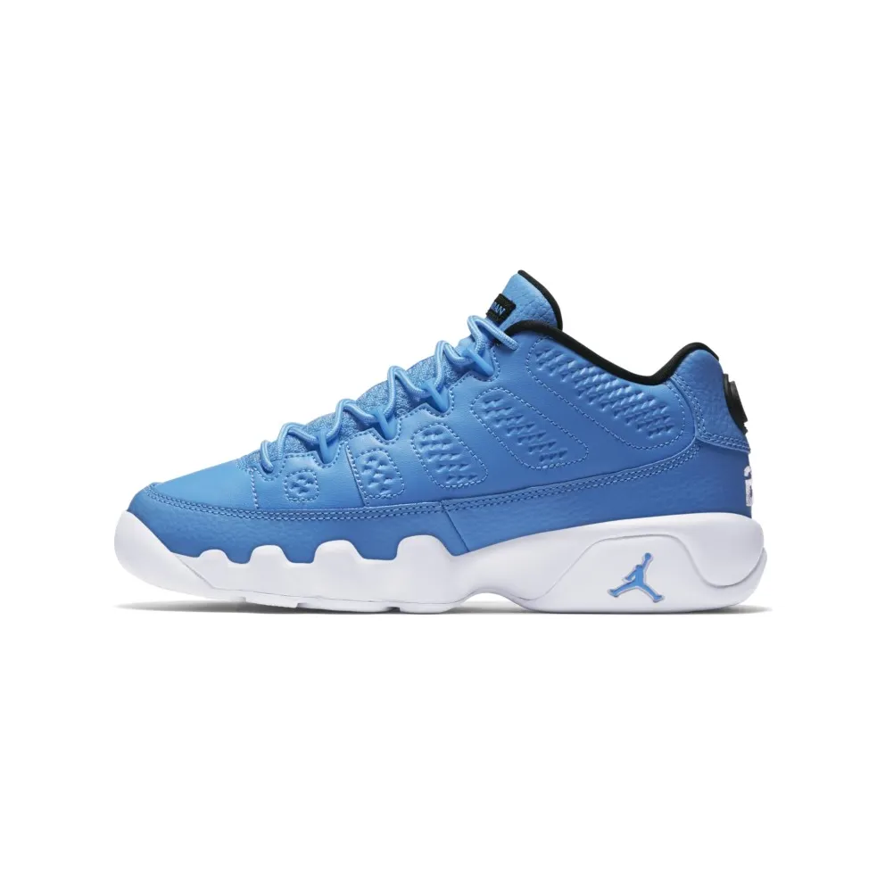 Jordan 9 Retro Low Pantone (GS) University Blue/White/Black (833447-401)
