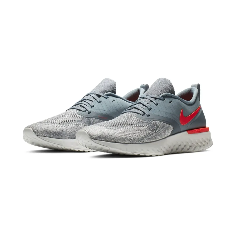 Nike Odyssey React Flyknit 2 Armory Blue Armory Blue Vast Grey Black Bright Crimson (AH1015-403)