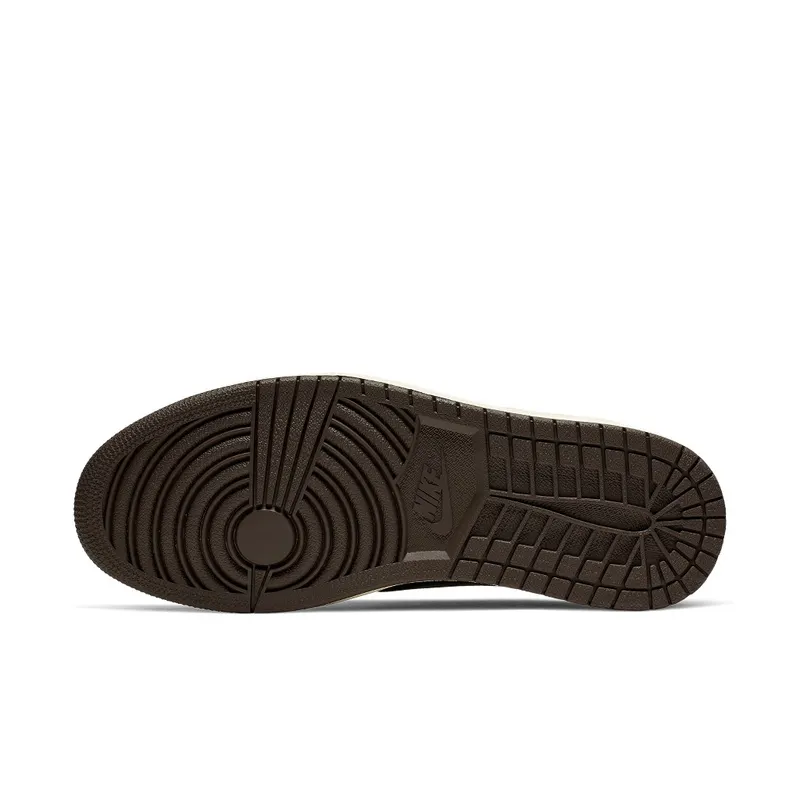 Jordan 1 Retro Low OG SP Travis Scott Black/Dark Mocha-University Red-Sail (CQ4277-001)