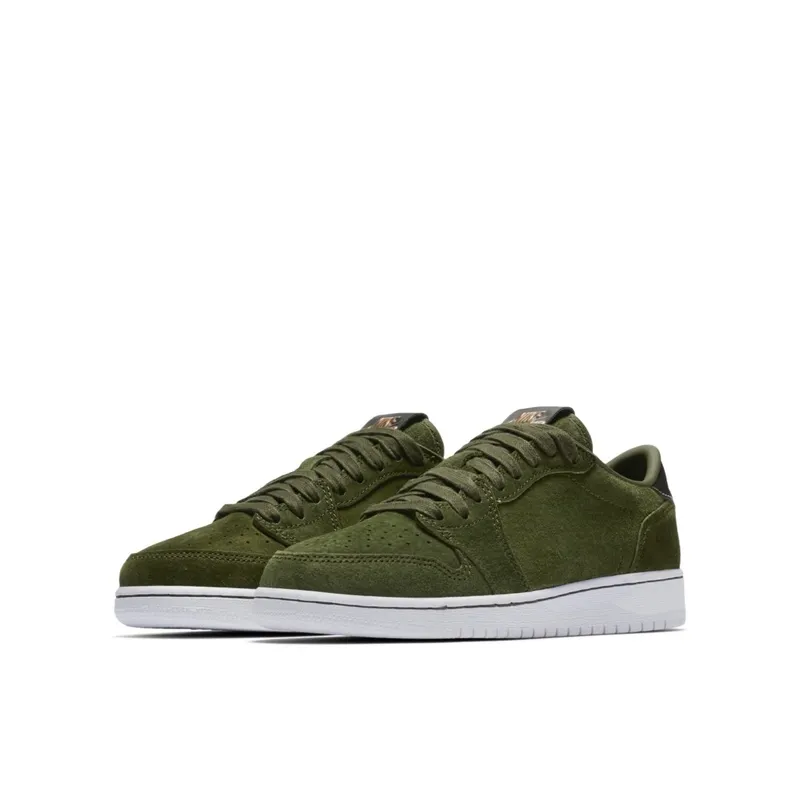 Jordan 1 Retro Low NS Legion Green (GS) Legion Green/Metallic Red Bronze-White (919705-330)