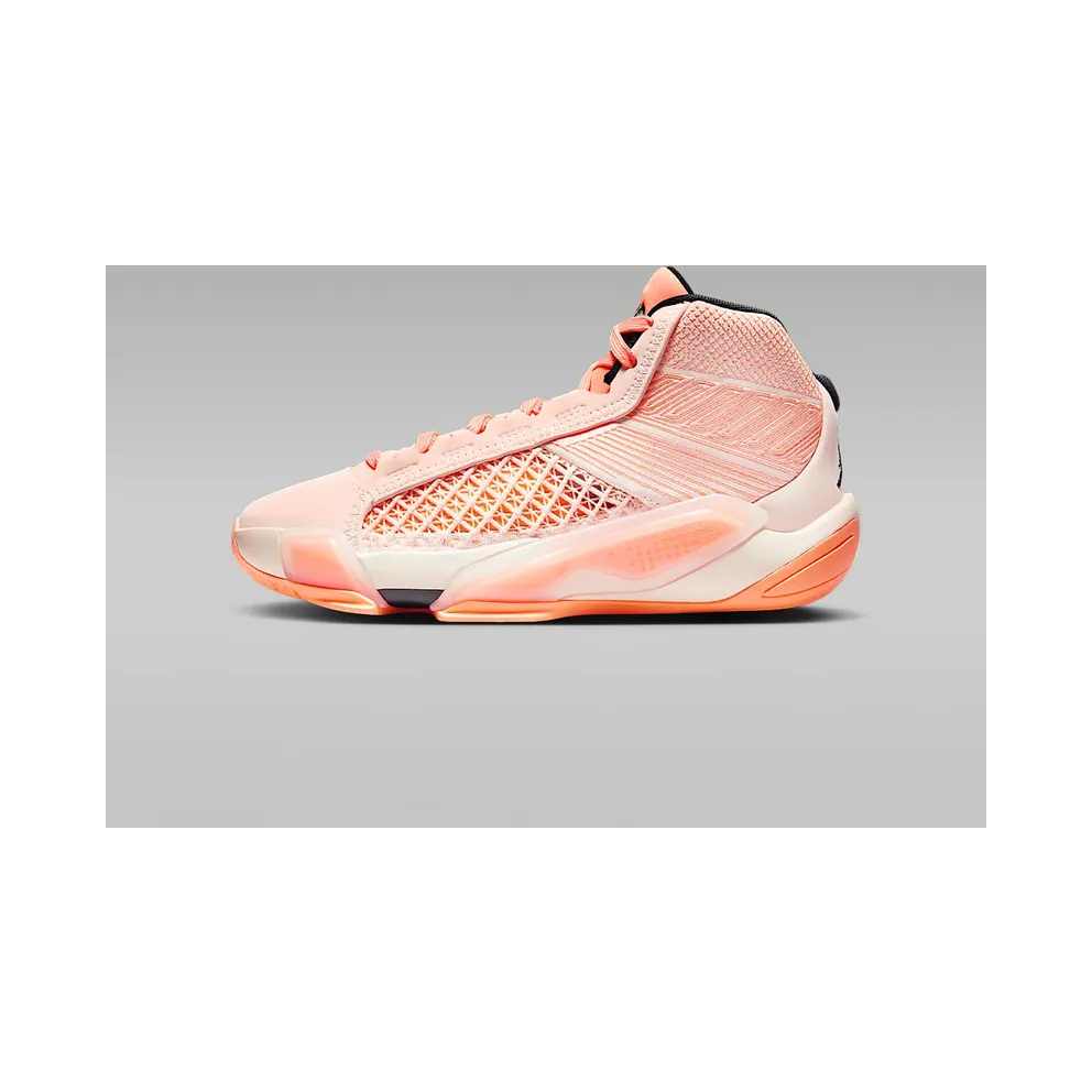 Jordan 38 “Crimson Tint / Orange Pulse / Black” (DZ3499-800)