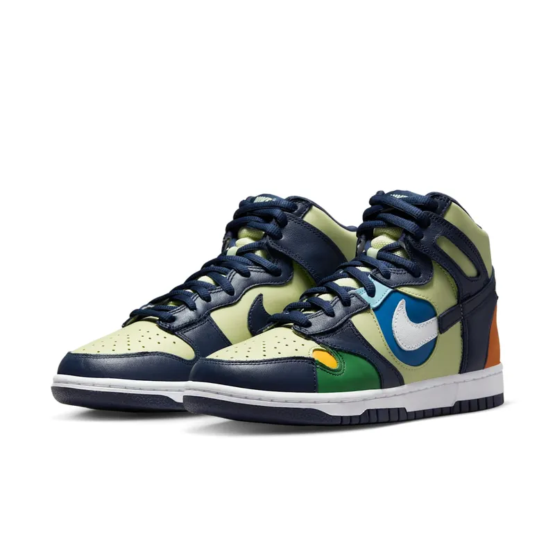 Nike Dunk High See Through Pistachio Midnight Navy (DQ7575-300)
