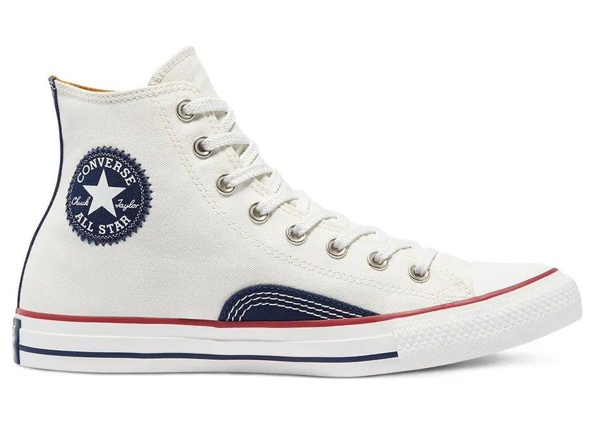 Converse Indigo Boro Chuck Taylor All Star High Top Egret/vintage White (171067C)
