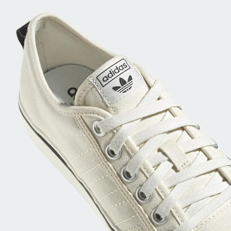Adidas NIZZA LOW W Off White / Core Black / Silver Metallic (GX2432)