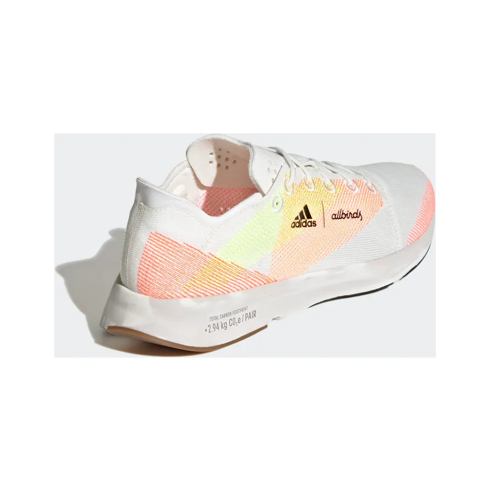 adidas ADIZERO X ALLBIRDS 2.94 KG CO2E Non Dyed / Core Black / Acid Red (GY6185)