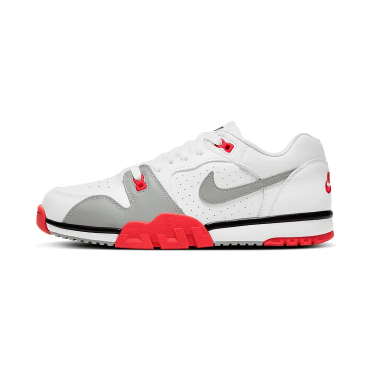 Nike Cross Trainer Low “White / Black / Bright Crimson / Light Smoke Grey” (CQ9182-105)