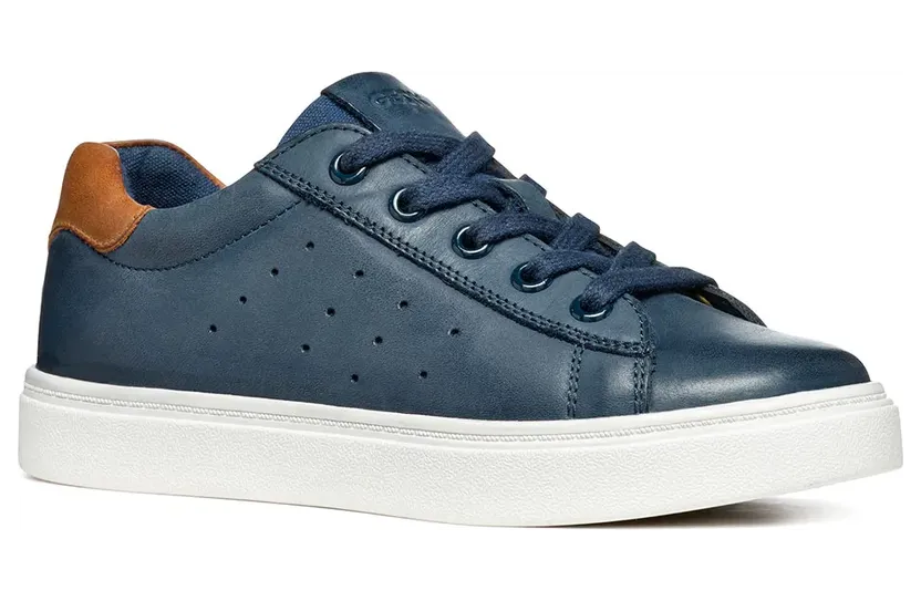 Geox sneaker Marineblauw/Bruin (J45ECA0CL10-C0948)