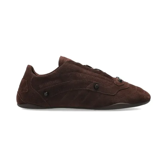 Balenciaga City leren met studs “Brown” (856693WZCYS)
