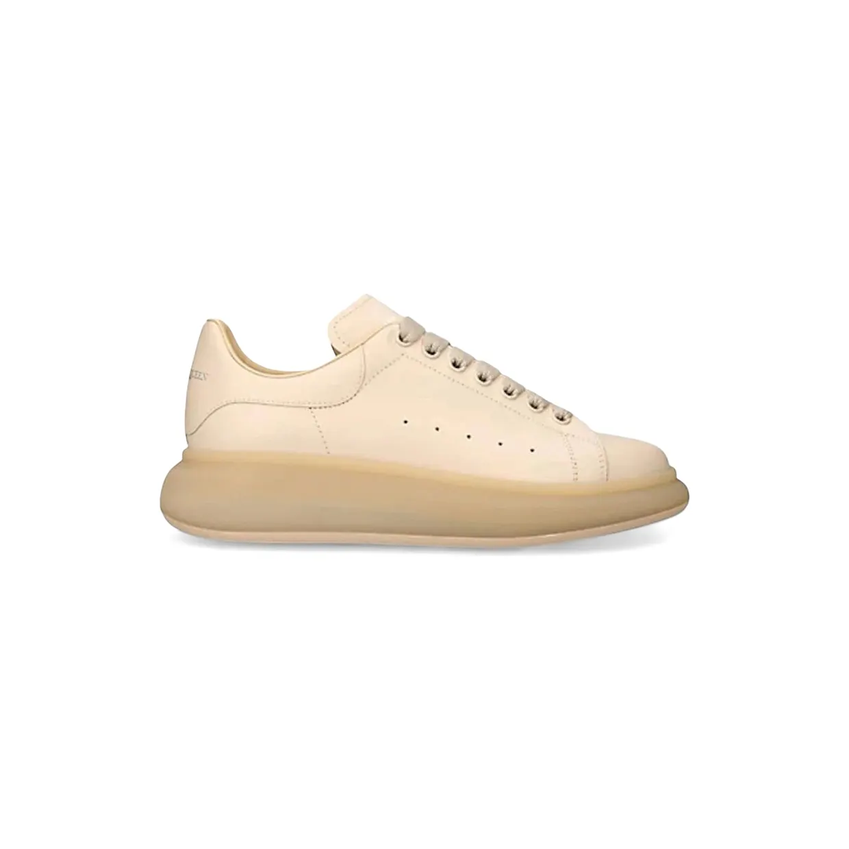 Alexander McQueen Oversized Clear Sole Beige (709817 WIBNY 2404)