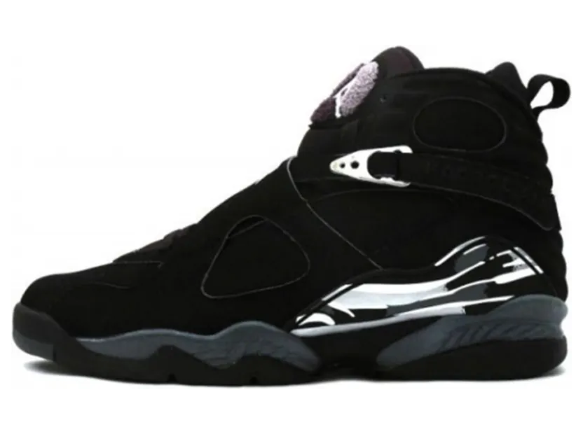 Air Jordan 8 Retro ‘Chrome’ 2003 Black/Chrome (305381-001)