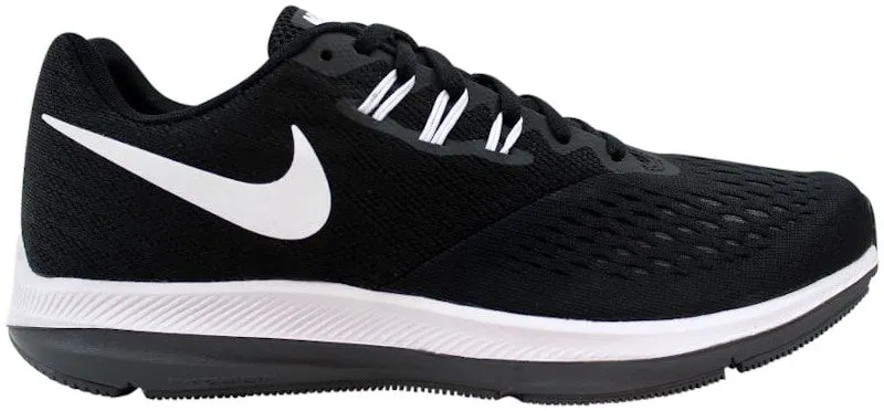 Nike Zoom Winflo IV 4 Black-White-Dark Grey (898485-001)