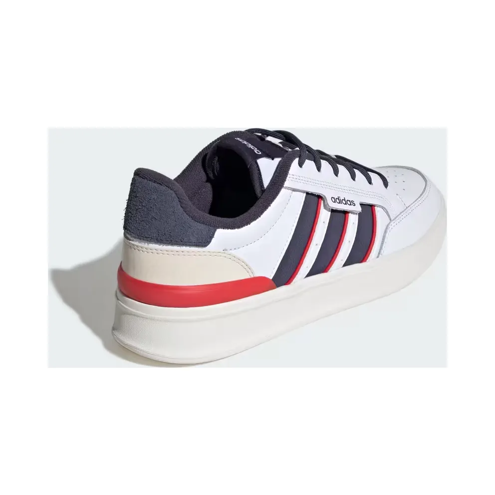 adidas Aspyre 3-stripes “Cloud White / Shadow Navy / Pure Ruby” (HQ7313)