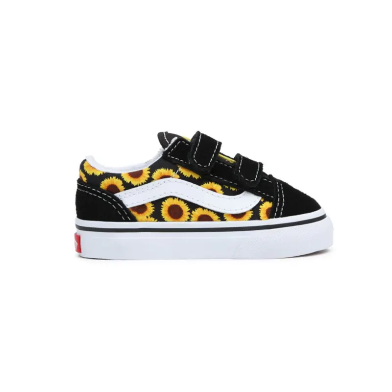 VANS Old Skool Velcro Peuterschoenen Black (VN0A4VJJY23)