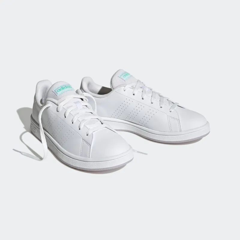 Adidas Advantage Base Court Lifestyle Cloud White / Cloud White / Pulse Mint (HP9386)