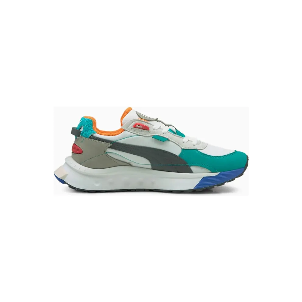 Puma Wild Rider Layers Weiß/Grün (380697-02)