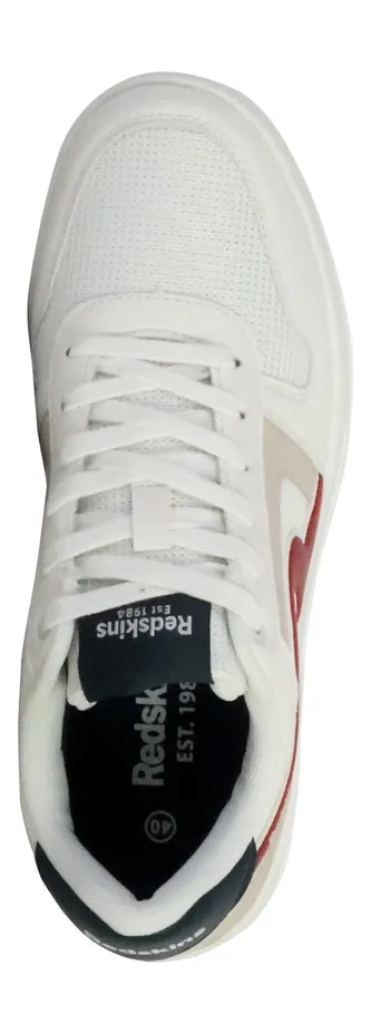 Redskins sneaker Wit (FINNBLANCMARINEROUGE)