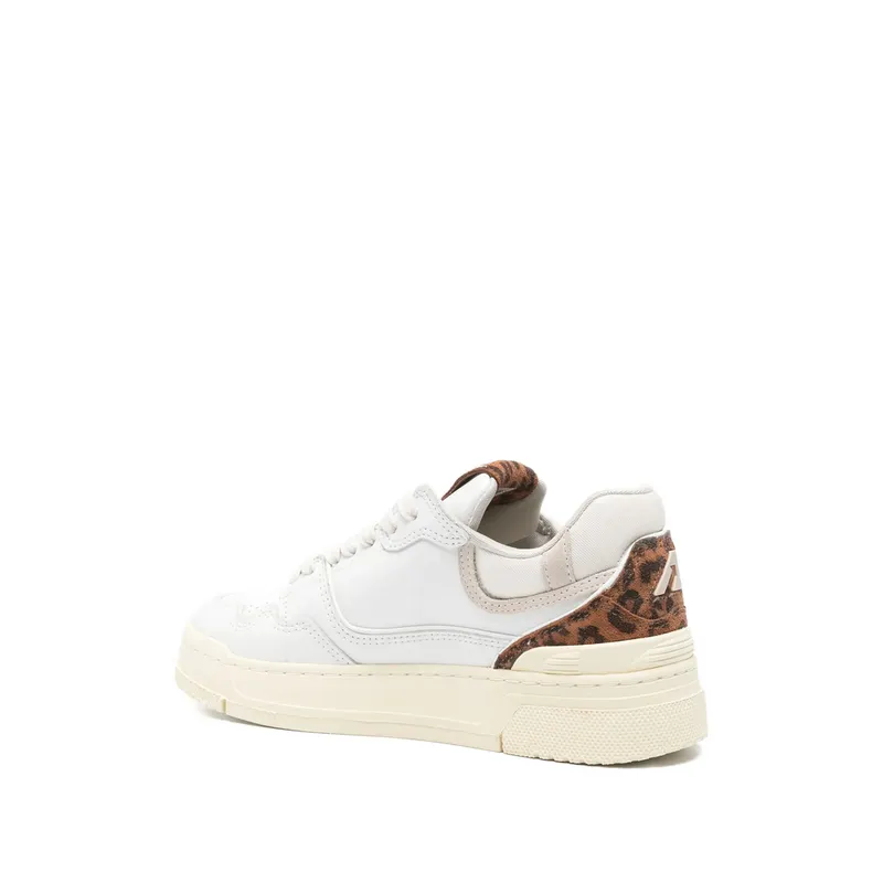 Autry CLC Leopard-print “White” (ROLW UV01)