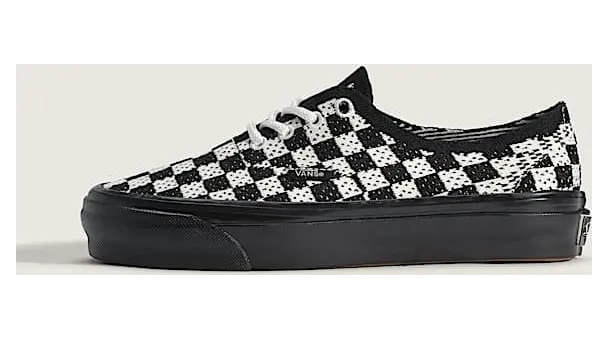 Vans LX Authentic 44 EK “Punk Check Black Marshmallow” (VN000EJC1KP)