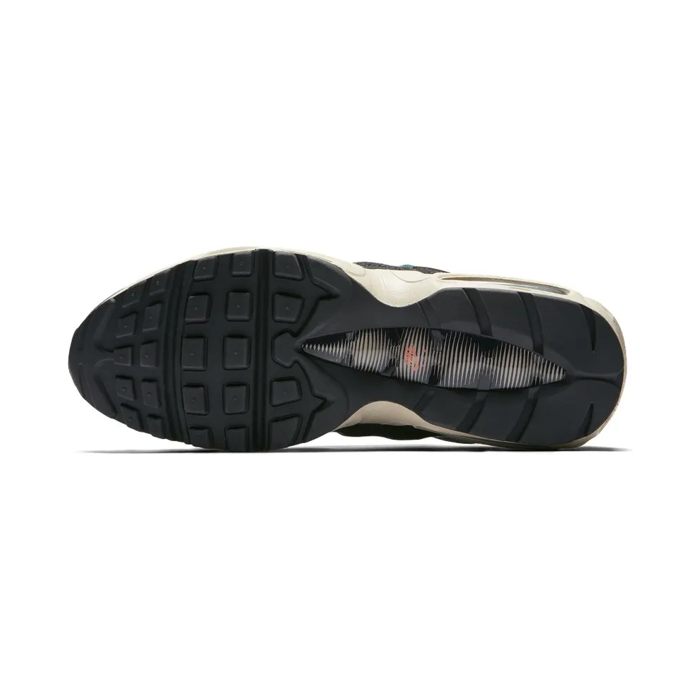 Nike Air Max 95 Grey Rainforest Bright Mango Oil Grey/Thunder Grey-Rainforest-Bright Mango (538416-018)