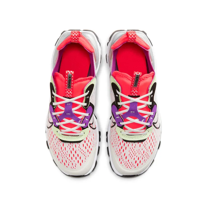 Nike React Vision Barely Volt Laser Crimson (GS) Summit White/Barely Volt-Laser Crimson-Black (CD6888-102)