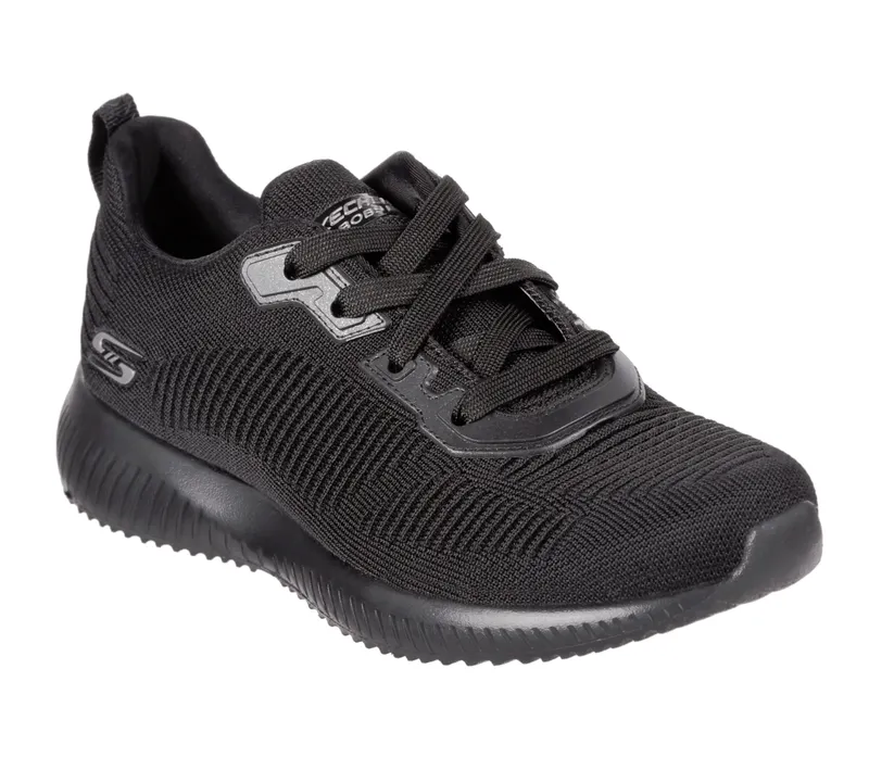 Skechers BOBS Sport Squad – Tough Talk – Black – “Black” (32504 BBK)