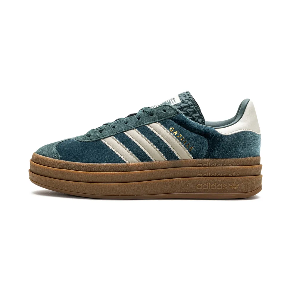 Adidas Gazelle Bold “Mineral Green Velvet” (IG4391)