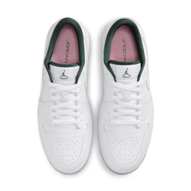 Air Jordan 1 Low Golf Spiked “White Fir Elemental Pink” (IQ3417-100)