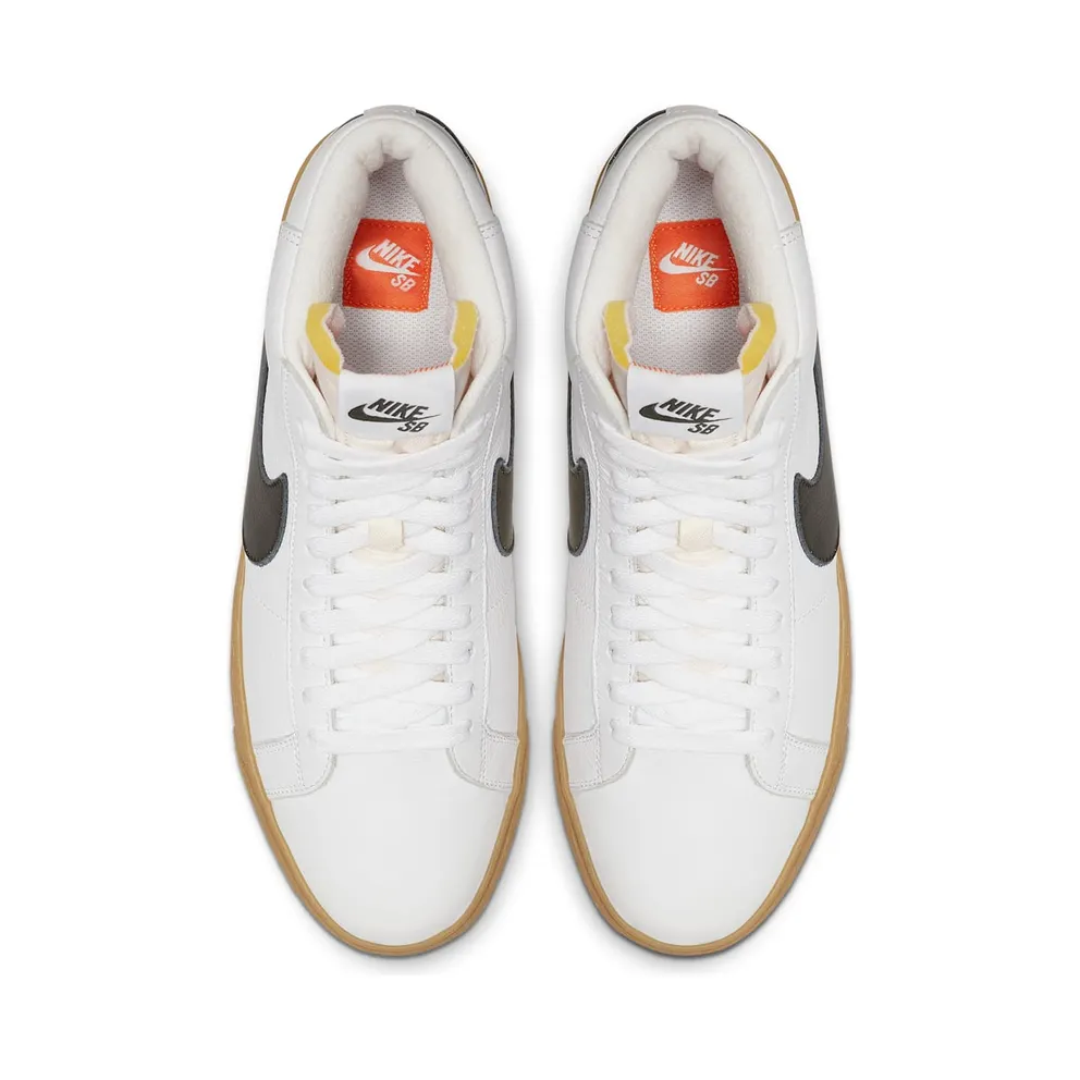 Nike SB Zoom Blazer Mid ISO Orange Label White Gum White/Black-White-Safety Orange (CD2569-100)